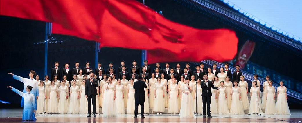  欧冠官网中文版入口举行庆祝中国共产党成立100周年师生合唱比赛