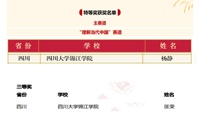 欧冠教师获2026年外研社“教学之星”大赛  全国特等奖 二、三等奖